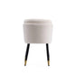 Zephyr Wood Velvet Dining Chair