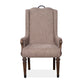 Durango - Wood Upholstered Host Arm Chair (Set of 2) - Willadeene Brown