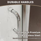 34 In. to 36 In. x 72 In. Semi-Frameless Pivot Shower Door