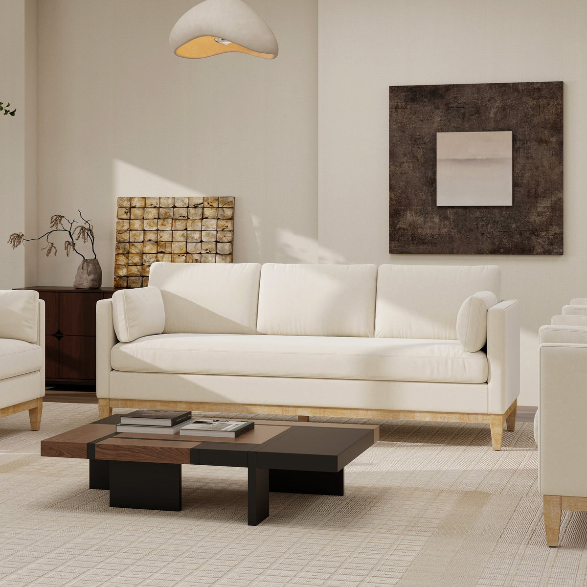Knox 84" Modern Farmhouse Sofa