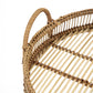 Set of 3 Round Bamboo Decorative Trays