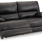 Mountainous - 2 Seat Power Reclining Sofa With Adj Headrest - Eclipse