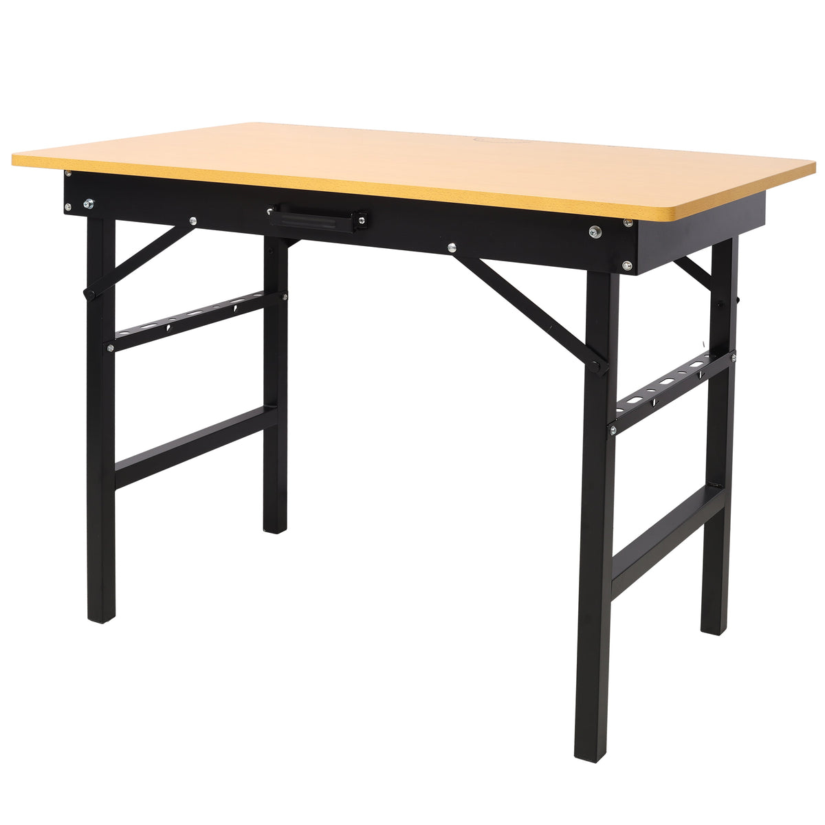 Portable Folding Work Table with Measuring Tape and Angle Finder