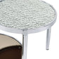 Abbe - Coffee Table - Glass & Chrome