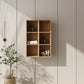 24 Inch Wall Mounted Storage Shelves Combination