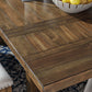 Moriville - Rectangular Dining Room Extension Table - Grayish Brown