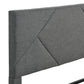 Full Size Upholstered Platform Bed Frame with Headboard