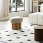 W8017-1 Mushroom Stool with Grieg Plush Cushion