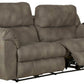 Flynn - Power Lay Flat Reclining Sofa Power Adjustable Headrest & Lumbar And Dual Heat & Massage - Fig