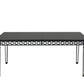Varian II - Dining Table - Mirrored & Black