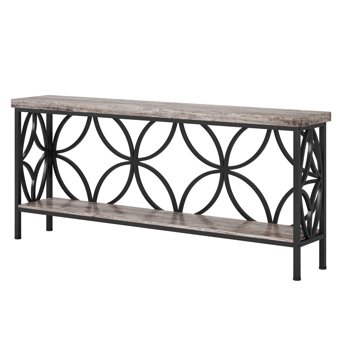 70.9” Extra Long Industrial Console Table