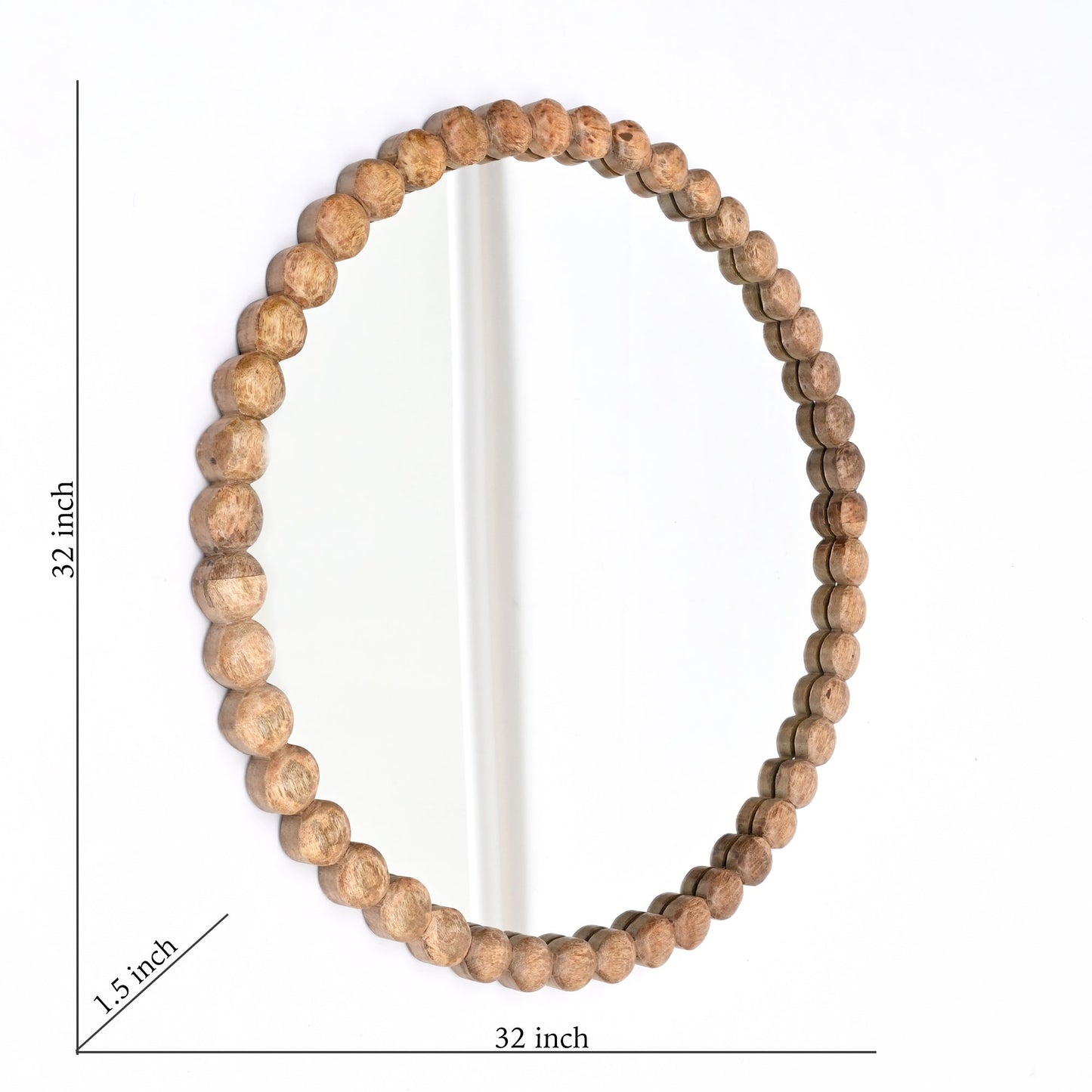 Decorative Round Hanging Wall Mirror