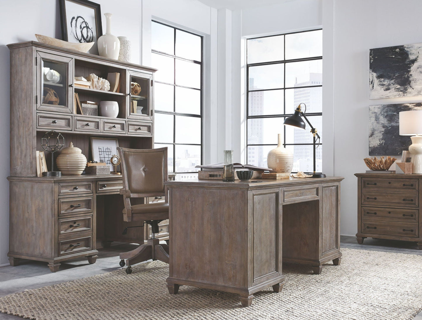 Lancaster - Lateral File - Dove Tail Gray