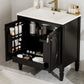 30" Bathroom Vanity with Sink and Two Doors