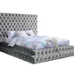 Contemporary Style Fully Upholstered Frame