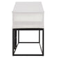Twin Over Twin Wood Bunk Bed with Tent in Espresso