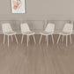 Set of 4 Modern Kitchen Dining Chairs