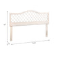 King Size Rattan Headboard Adjustable Bed