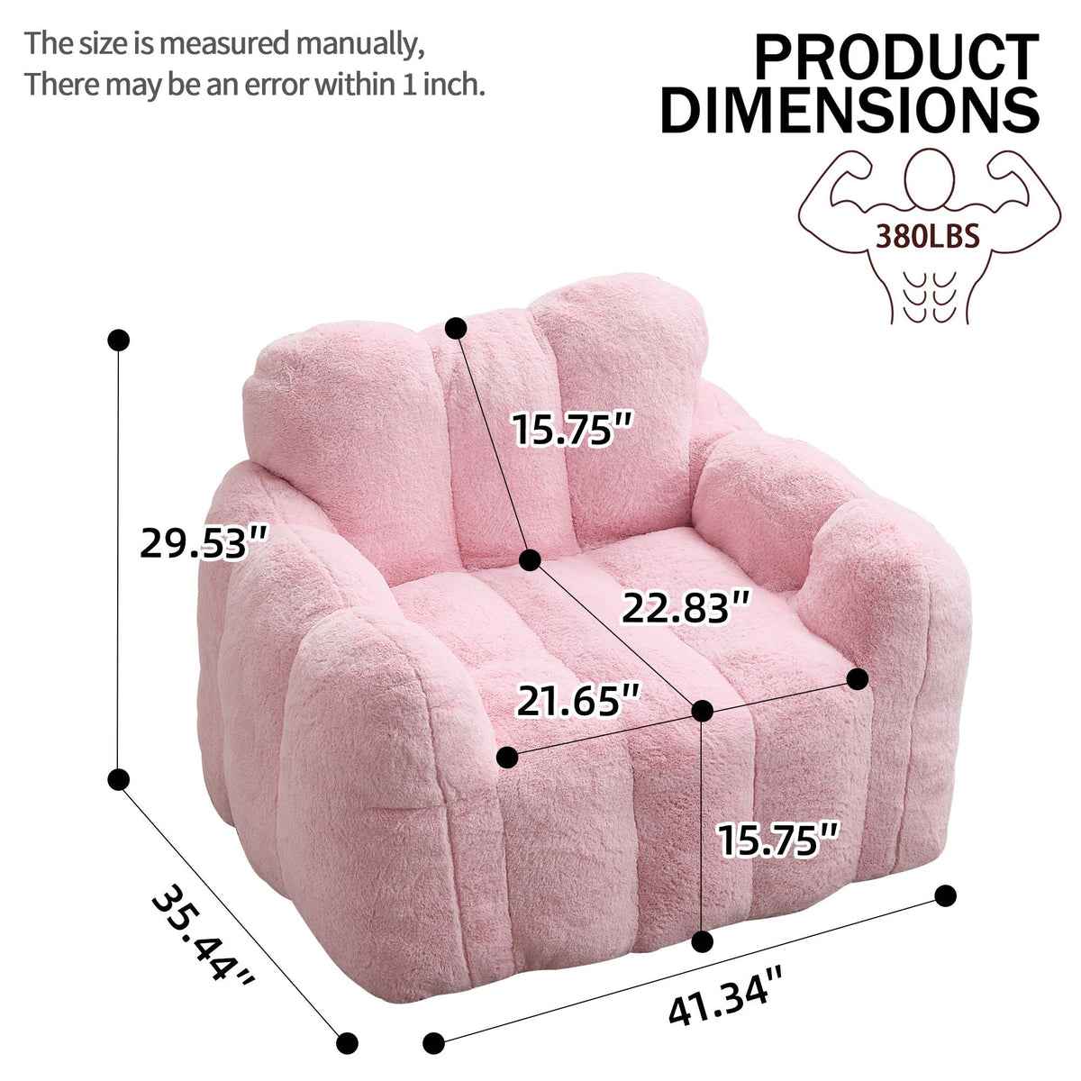 Lotus Style Compression Sofa Bean Bag - view 13