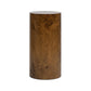 Nebula 29.5" Burl Accent Pillar Side Table