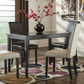 Kimonte - Rectangular Dining Room Table - Dark Brown