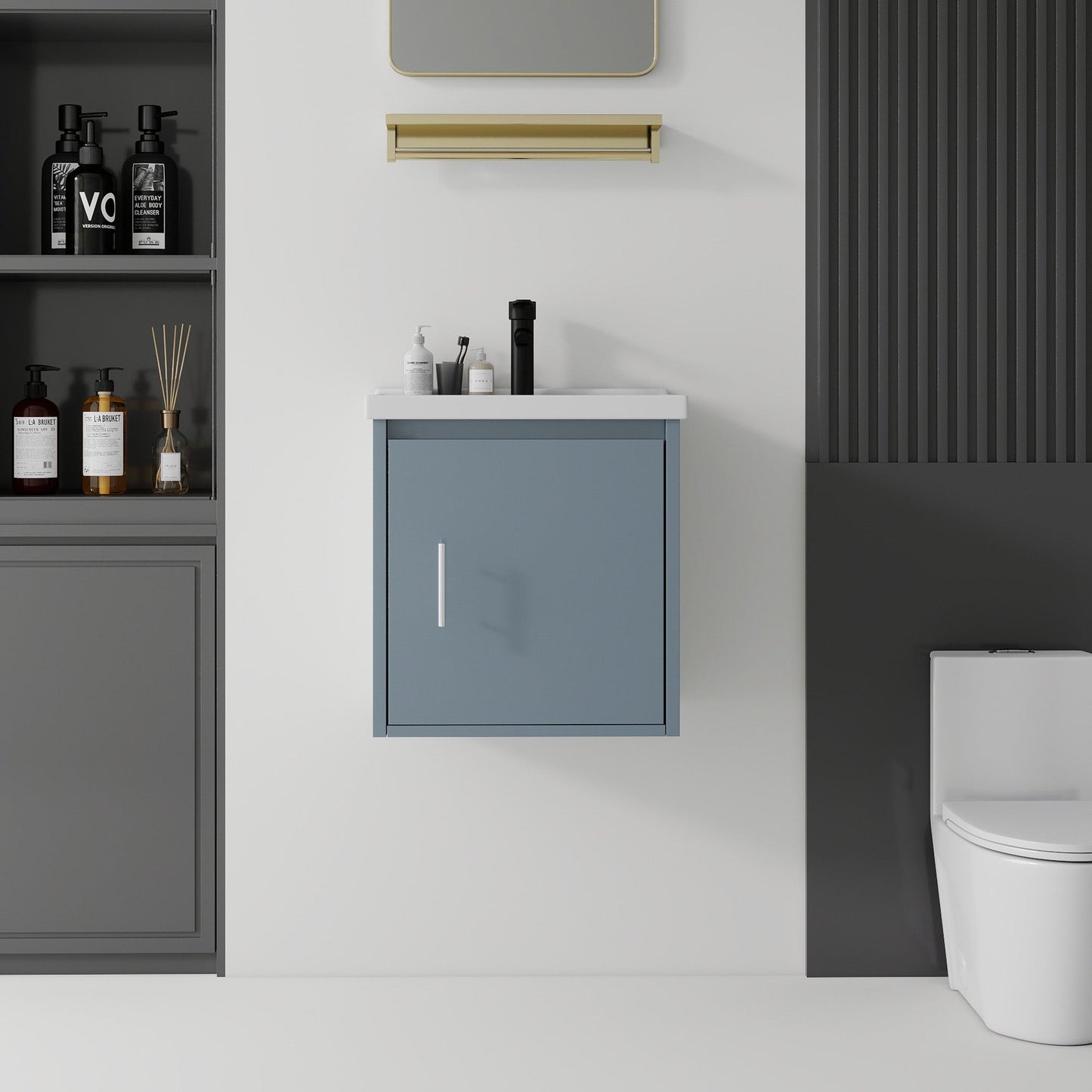 20" Floating Bathroom Vanity Combo