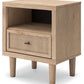 Cielden - One Drawer Night Stand - Two-Tone