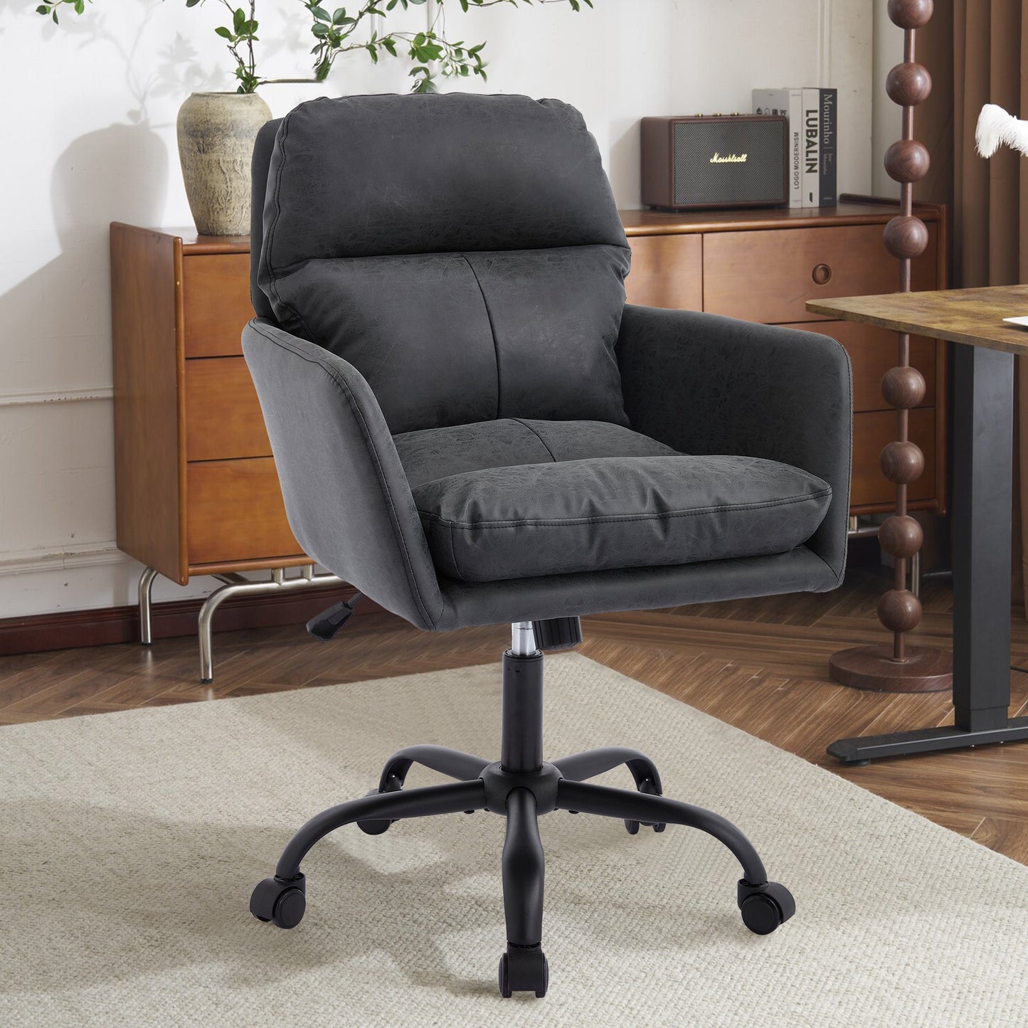 Premium PU Leather Office Chair