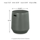 Kalmunds - Stool - Gray