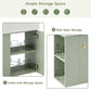 21.6 Inch Modern Floating Bathroom Vanity with Ceramic Basin