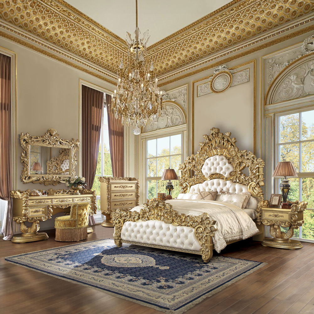 Bernadette - Nightstand - Gold
