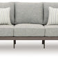 Hillside Barn - Sofa With Cushion - Gray / Brown