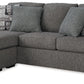 Gardiner - Sofa Chaise - Pewter