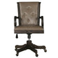 Bellamy - Fully Upholstered Desk Chair - Peppercorn
