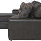 Denali - Italian Leather Match Sectional