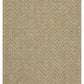 Earth GC_NTL1014 Jute/White Area Rug