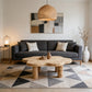 Cloud Shaped Coffee Table With 4 Round Legs