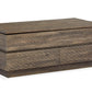 Baisden - Lift Top Storage Cocktail Table With Casters - Tobacco