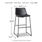 Centiar - Upholstered Barstool (Set of 2)