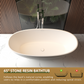65" Freestanding Solid Surface Bathtub