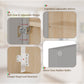 Gray Shaker Solid Wood Wall Cabinet