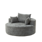 Chenille Sponge Single Sofa