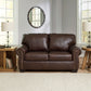 Colleton - Loveseat - Dark Brown