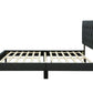 Twin Sized Tufted Bed in a Box with USB Charging