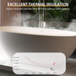 65" Freestanding Solid Surface Bathtub
