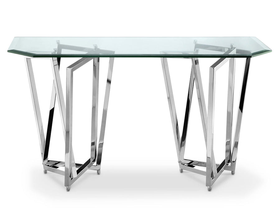Lenox Square - Rectangular Sofa Table - Chrome