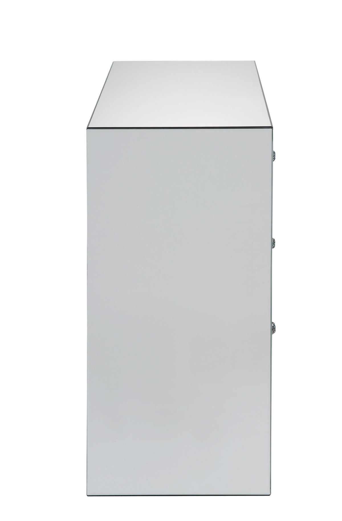 Sonia Mirrored & Faux Agate Console Cabinet