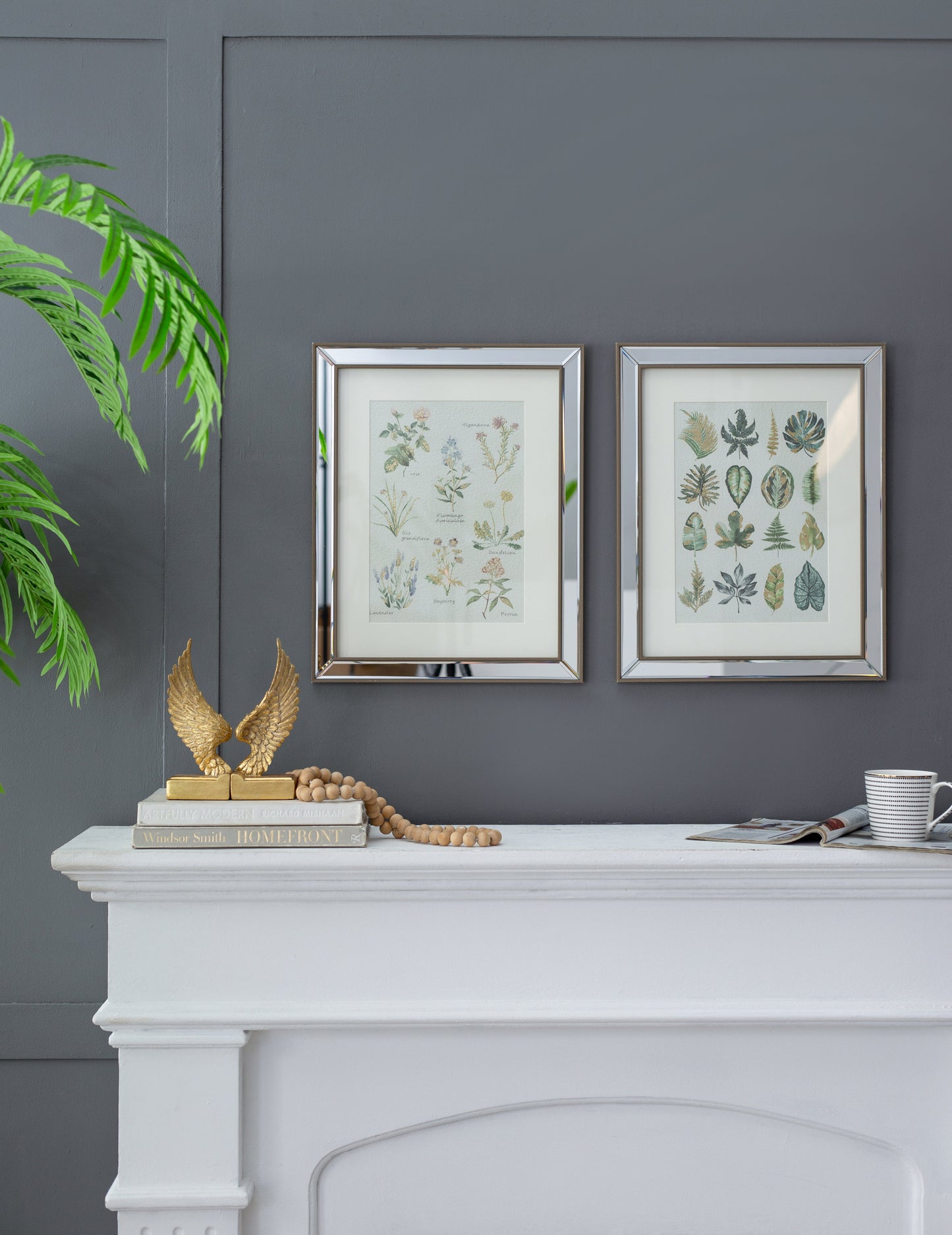 S/2 Liana Mirror Framed Wall Art