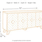 Robin Ridge - Accent Cabinet - Brown / Beige