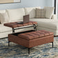 Laura Lift Top Storage Ottoman